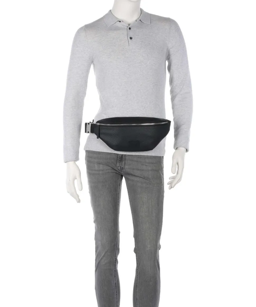 Ethon 2.0 Gürteltasche Lederimitat schwarz