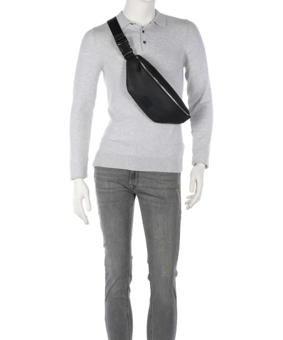 Ethon 2.0 Gürteltasche Lederimitat schwarz