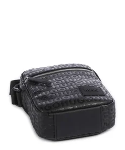 Ethon 2.0 Umhängetasche Lederimitat schwarz