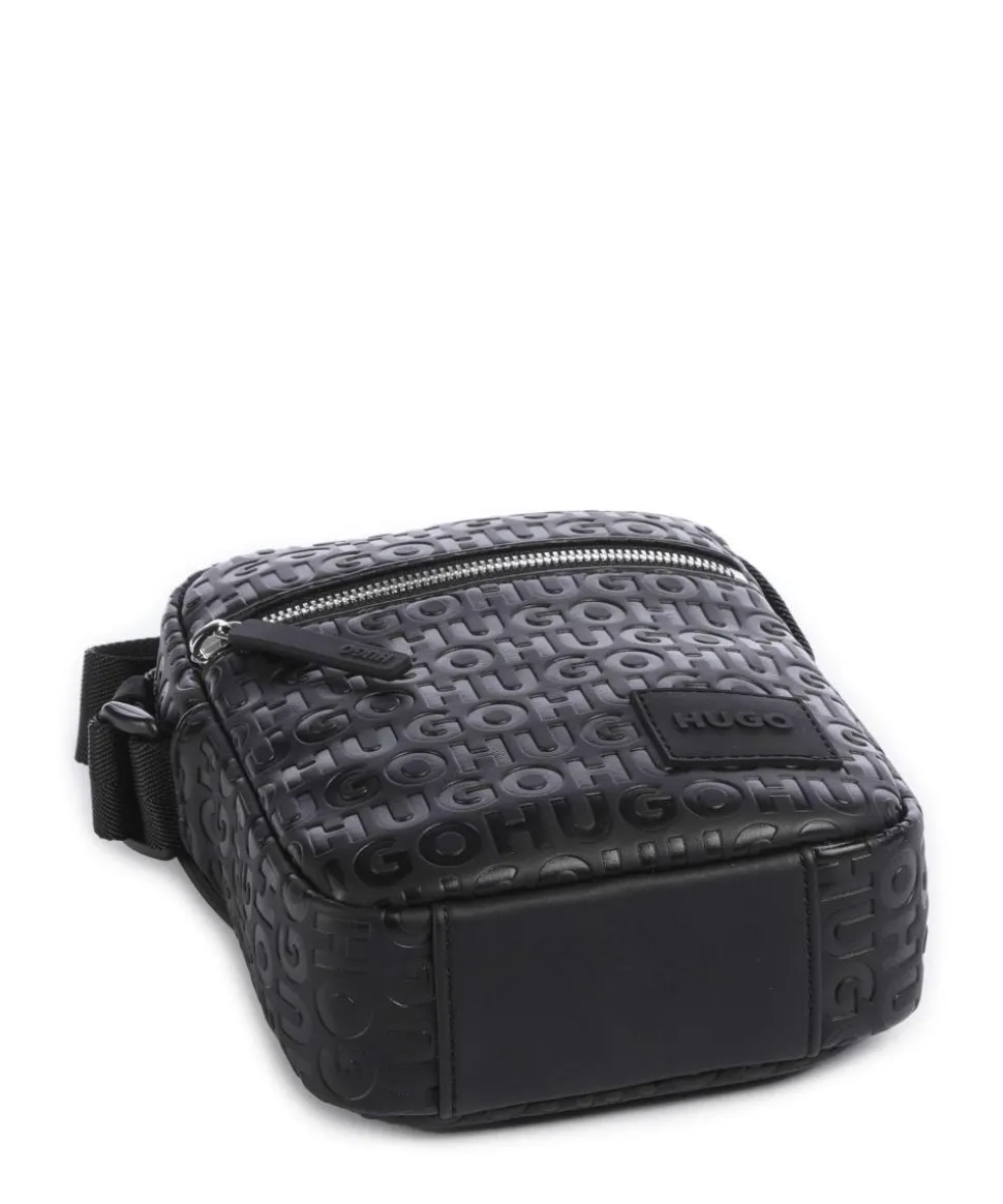 Ethon 2.0 Umhängetasche Lederimitat schwarz