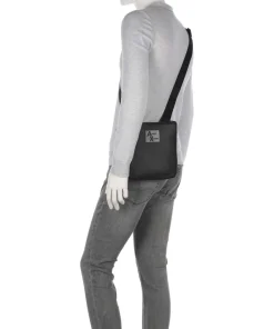 Etienne Umhängetasche Lederimitat schwarz