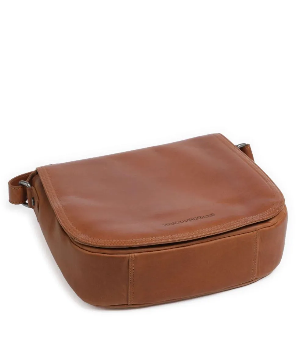 Everglades Umhängetasche Pull-Up Rindsleder cognac