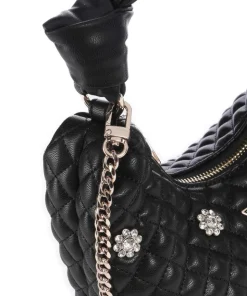 Everlee Handtasche Lederimitat schwarz