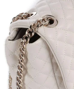 Everlee Schultertasche Lederimitat weiß