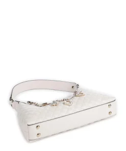 Everlee Schultertasche Lederimitat weiß