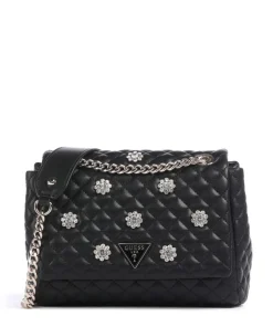 Everlee Schultertasche Lederimitat schwarz