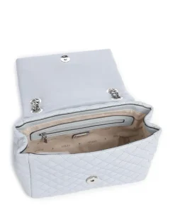 Everlee Schultertasche Lederimitat hellblau