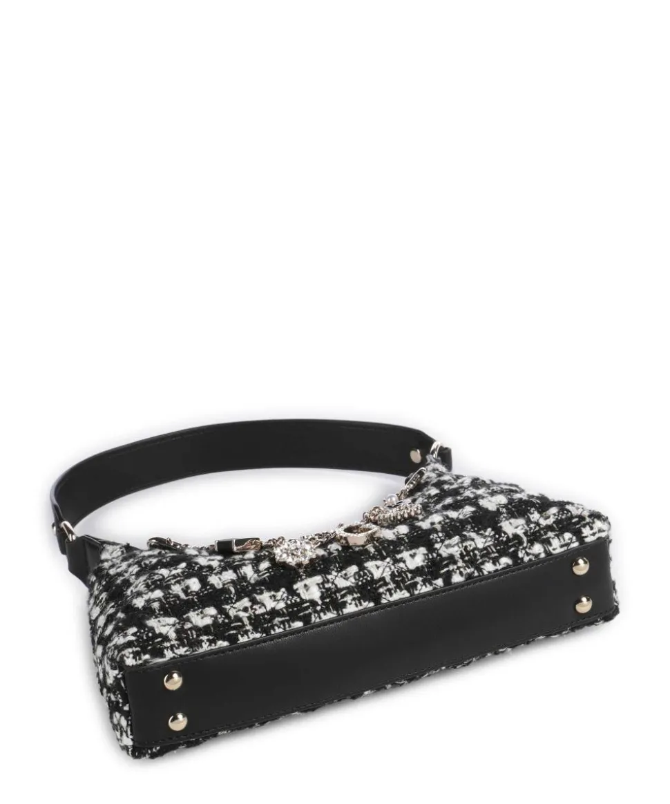 Everlee Schultertasche Polyester schwarz/weiß