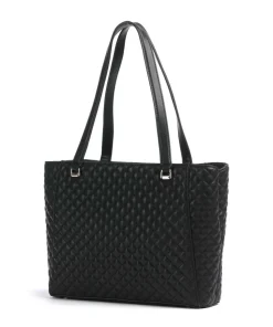 Everlee Shopper Lederimitat schwarz