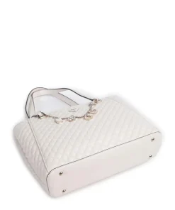 Everlee Shopper Lederimitat creme