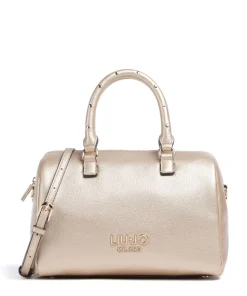 Evrim S Handtasche Lederimitat gold