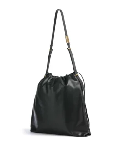 Extra Slouchy Bucket bag fein genarbtes Rindsleder schwarz