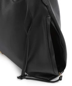 Extra Slouchy Bucket bag fein genarbtes Rindsleder schwarz