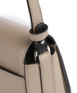 Ezra Calf Optic M Umhängetasche fein genarbtes Kalbsleder beige