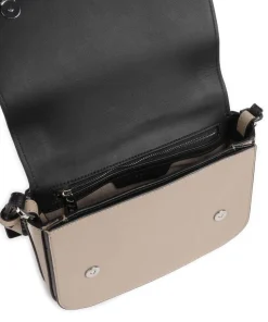 Ezra Calf Optic M Umhängetasche fein genarbtes Kalbsleder beige