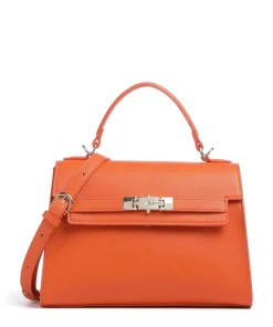 Fae Re Handtasche Lederimitat orange