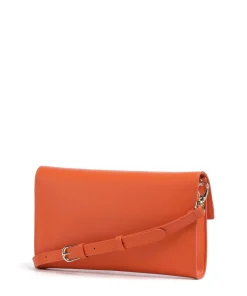 Fae Re Umhängetasche Lederimitat orange