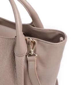 Falak Re Handtasche Lederimitat taupe