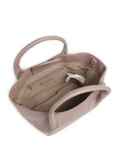 Falak Re Handtasche Lederimitat taupe