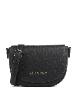 Falak Re Umhängetasche Lederimitat schwarz