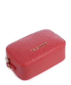 Falak Re Umhängetasche Lederimitat dunkelrot