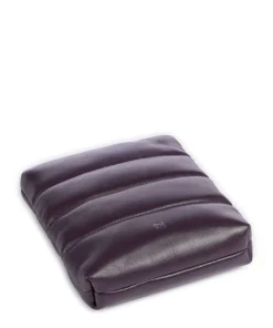 Falkland Umhängetasche fein genarbtes Leder aubergine