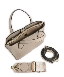 Fall Re Handtasche Lederimitat beige