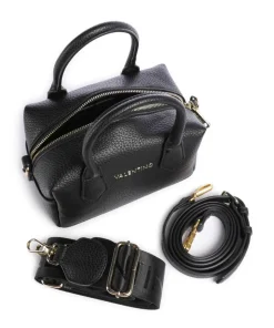 Fall Re Handtasche Lederimitat schwarz