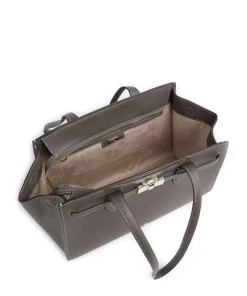 Farah L Shopper genarbtes Rindsleder dunkelgrau