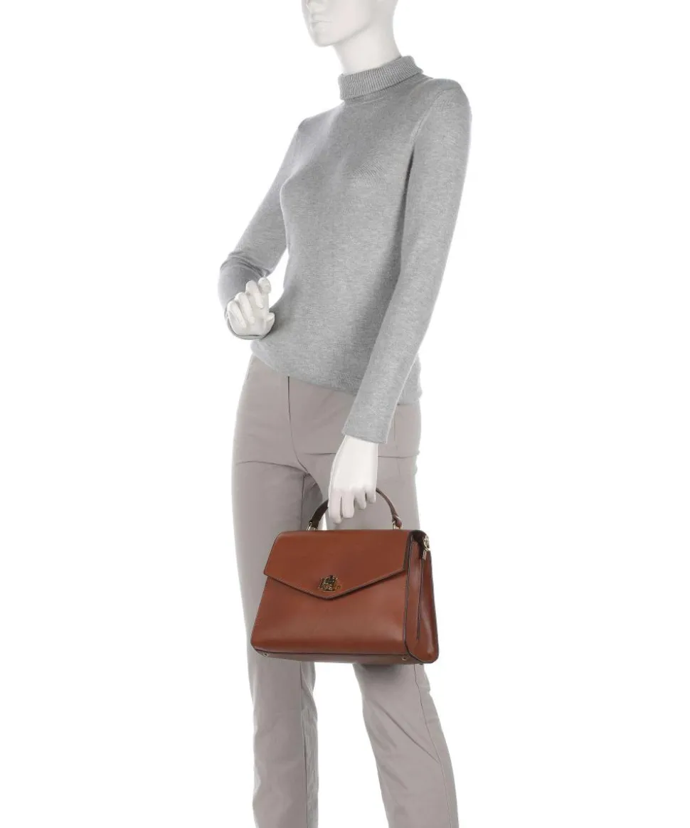 Farrah 27 Handtasche fein genarbtes Rindsleder braun