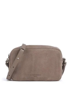 Farrah Suede S Umhängetasche Veloursleder taupe