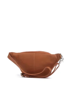 Fashion Favorites Gürteltasche weiches Rindsleder cognac