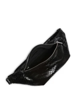 Fashion Favorites Gürteltasche weiches Rindsleder schwarz