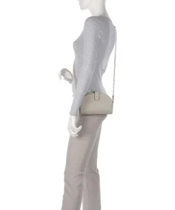 Fashion Handytasche genarbtes Rindsleder grau