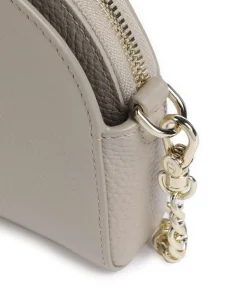 Fashion Handytasche genarbtes Rindsleder grau