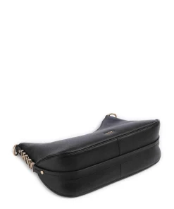 Fatto Aimee Umhängetasche genarbtes Leder schwarz