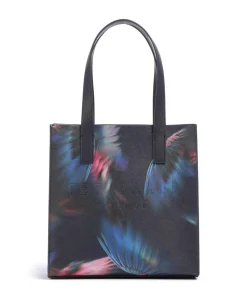 Feacons Handtasche Lederimitat navy