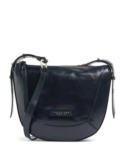 Fedora Umhängetasche fein genarbtes Rindsleder dunkelblau