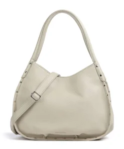 Feel Wild Shopper genarbtes Leder beige/gelb