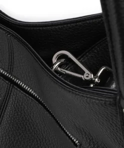 Feel Wild Shopper genarbtes Leder schwarz