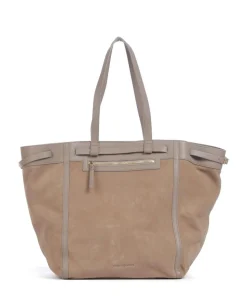 Felicia Cozy Shopper aufgerautes Leder beige