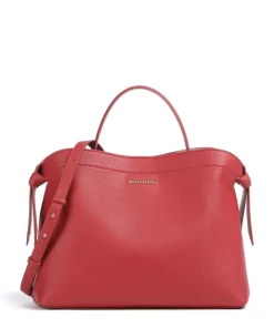 Femke Handtasche Lederimitat rot