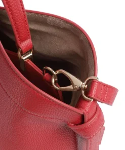 Femke Handtasche Lederimitat rot