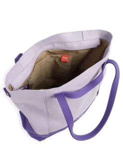 Fiorella FI200 Shopper Lederimitat, Canvas violett