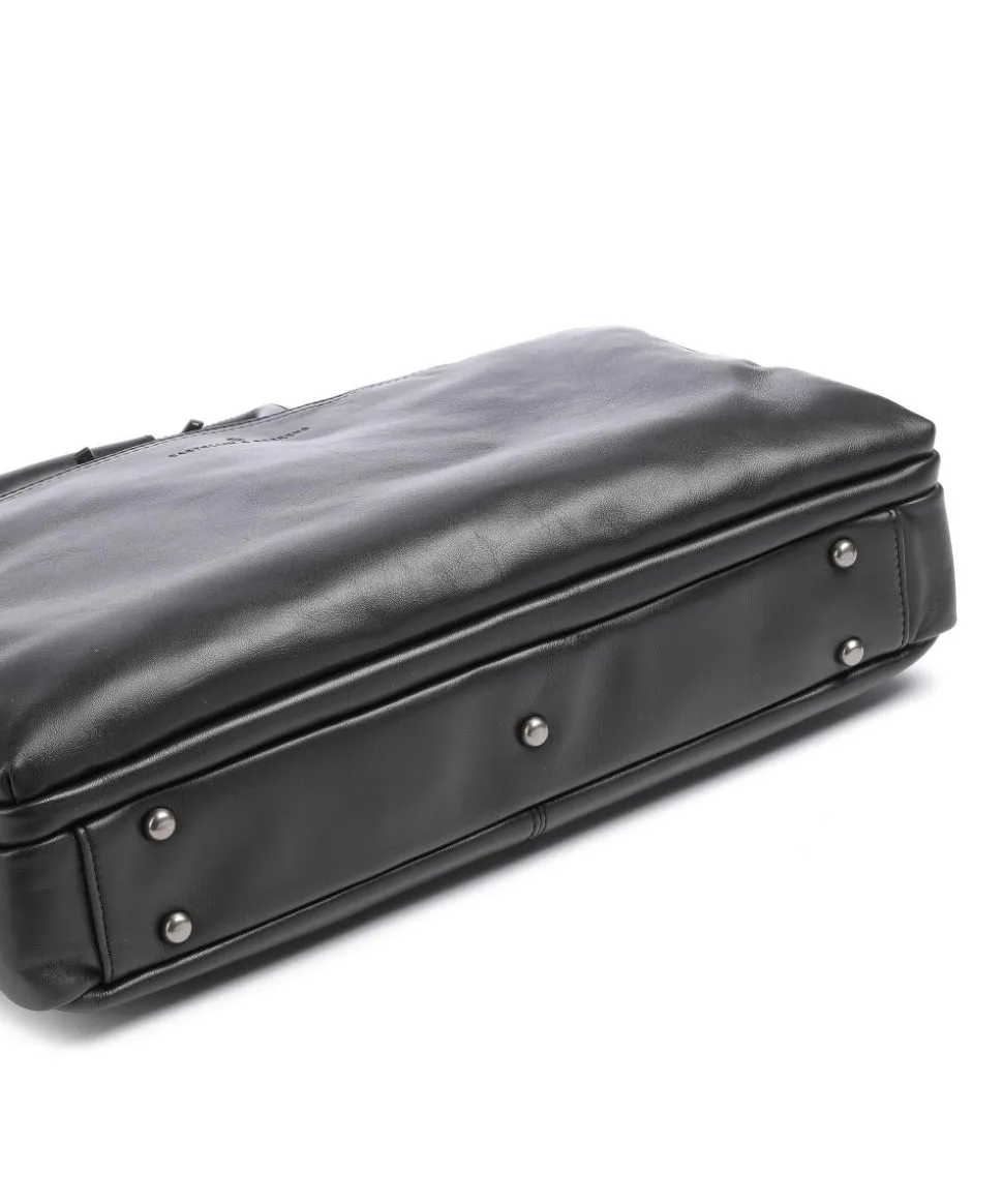 Firenze Aktentasche 17″ Leder schwarz