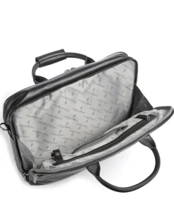 Firenze Aktentasche 17″ Leder schwarz