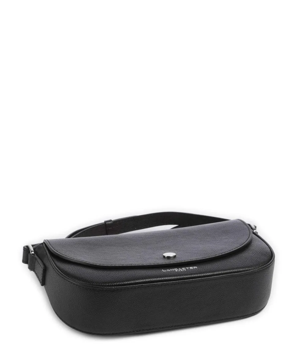 Firenze Milano Bao Umhängetasche genarbtes Rindsleder schwarz