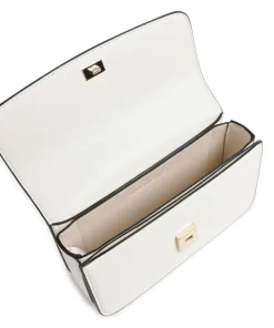 Flap Re Umhängetasche Lederimitat weiß