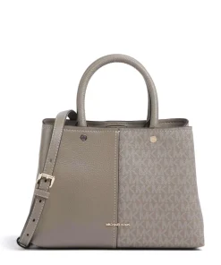 Flora Medium Handtasche Lederimitat taupe
