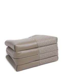 Flora Medium Handtasche Lederimitat taupe